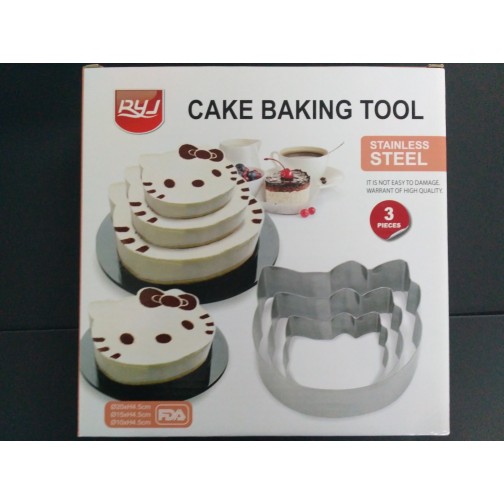 Металева форма для випічки "Hello Kitty"