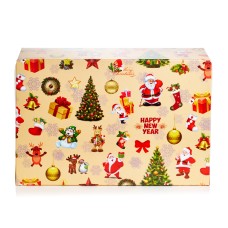 Коробка для еклерів "Новорічна", 225*150*60
