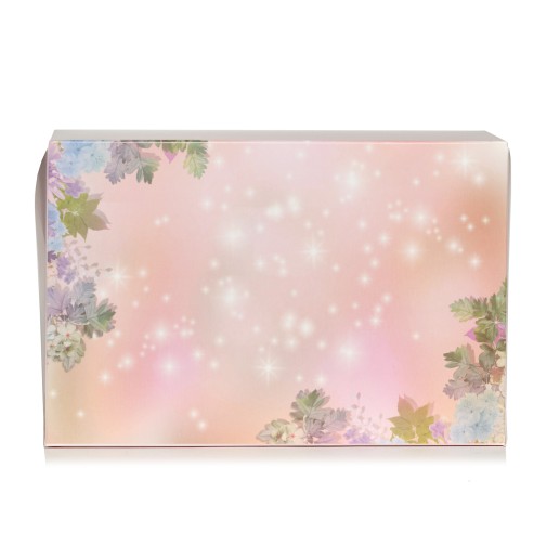 Коробка для еклерів, зефіру "Сонячні зайчики", 225*150*60