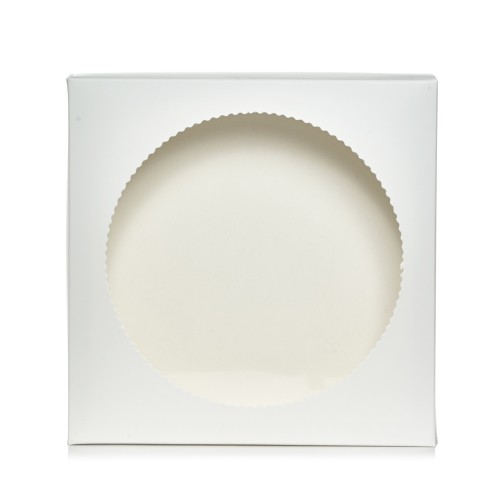 Коробка для пряника, цукерок, біжутерії з віконцем, 200*200*35