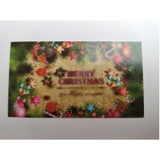 Бірка "Merry Christmas & Happy new year", 20 шт.