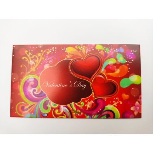Бірка "Valentine's Day", №1, 50*90, 20 шт.