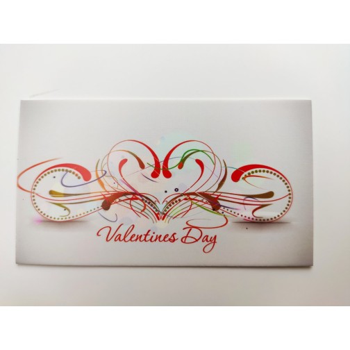 Бірка "Valentine's Day", №6, 50*90, 20 шт.