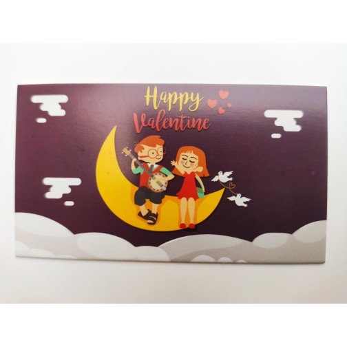 Бірка "Happy Valentine's Day", №7, 50*90, 20 шт.