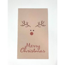 Бірка «Merry Christmas» Оленя #14. 50*90, 20 шт.