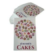 Бірка “All we need is Cakes”, 120*80