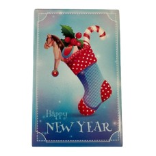Бірка “Happy New Year” №1, 50*75, 20 шт.
