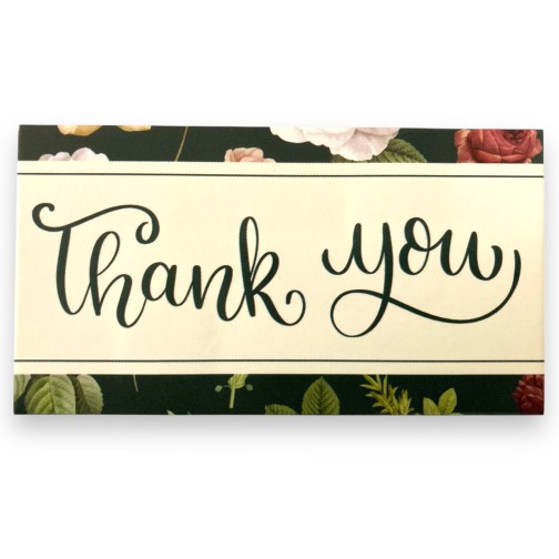 Бірка «Thank you» №2, 20 шт.