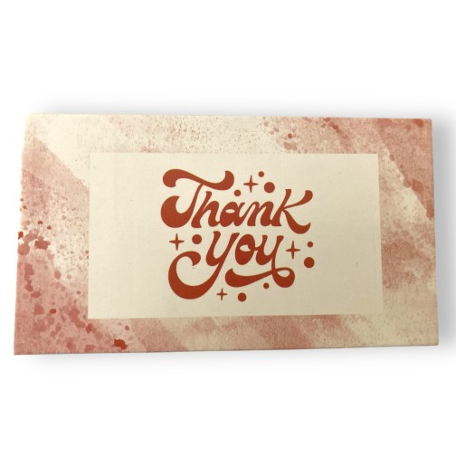 Бірка «Thank you» №4, 20 шт.