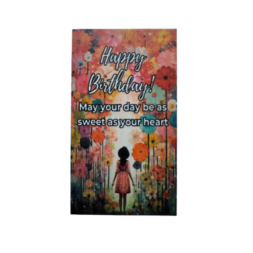 Бірка «Happy birthday» №4, 20 шт.