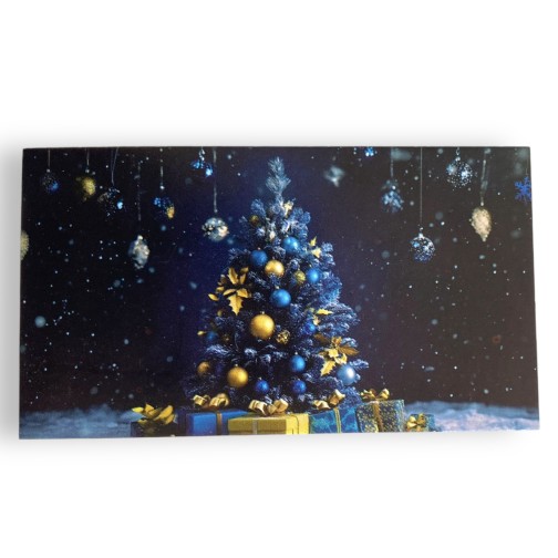 Листівка «Новорічні прикраси» №4, 50*90, 20 шт.