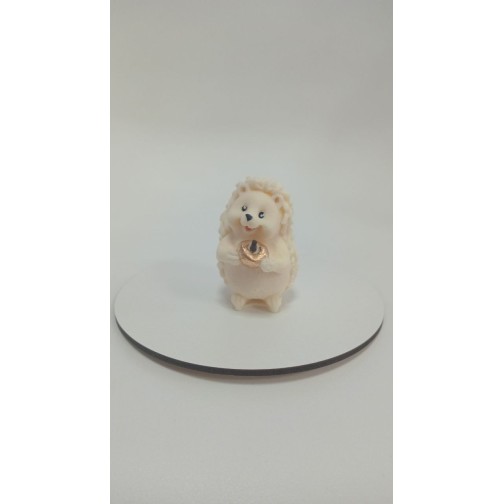 Фігурка із шоколадної глазурі "Їжачок з яблучком"