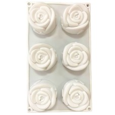 Силіконова форма «Троянди» (6 шт.)