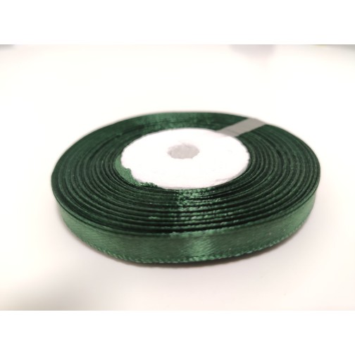 Стрічка атласна "Смарагд", 6 мм
