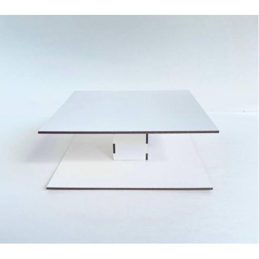 Підставка 2-х ярусна з дерева для різних кондитерських виробів, 200*200*75