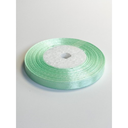 Стрічка атласна "М‘ята", 6 мм