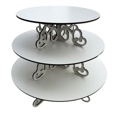 Підставка під бенто-торти, капкейки, торти, діаметр 300 мм