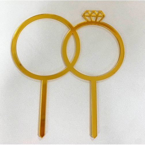 Топпер акриловий "Весільний", 145*130