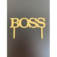 Топпер акриловий "Boss”, 120*70