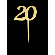 Суцільне число "20", 90*80