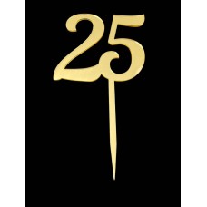 Суцільне число "25", 90*80