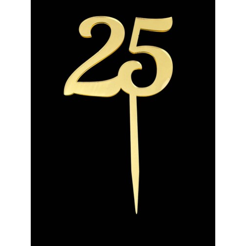 Суцільне число "25", 90*80