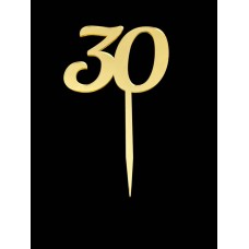 Суцільне число "30", 90*80