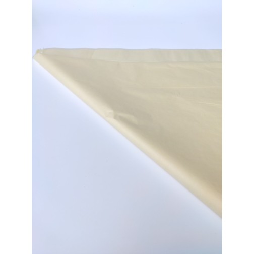 Папір тиш'ю кремовий, 50*75, 10 шт.