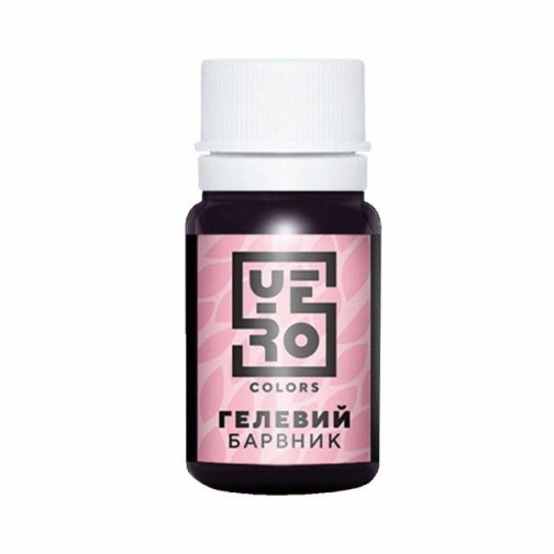 Гелевий барвник YERO рожевий, 20 мл