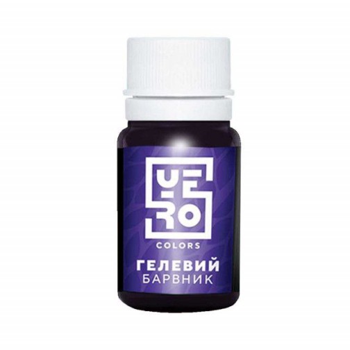Гелевий барвник YERO аметист, 20 мл