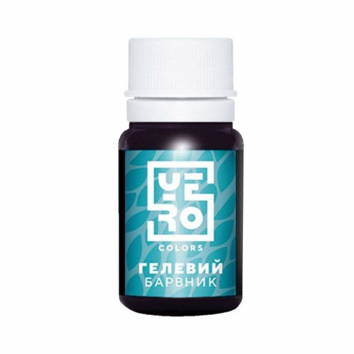 Гелевий барвник YERO нефрит, 20 мл