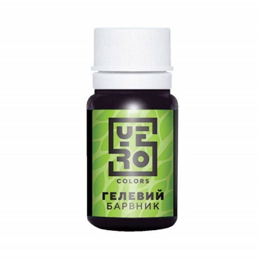 Гелевий барвник YERO шартрез, 20 мл