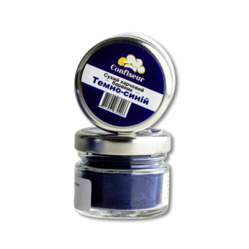 Барвник Confiseur сухий жиророзчинний "Темно-синій", 30 мл