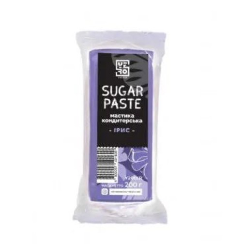 Мастика для тортів Yero Colors ірис, 200 г