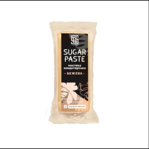 Мастика для тортів Yero Colors бежева, 200 г