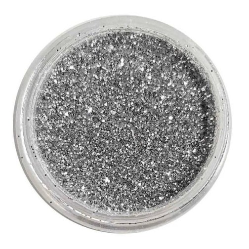 Харчовий блиск (глітер) YERO COLORS платина, 2 г