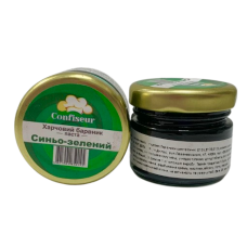 Барвник-паста Confiseur "Синьо-зелений", 25 г