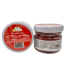 Барвник сухий водорозчинний Confiseur "Полуничний червоний", 30 мл