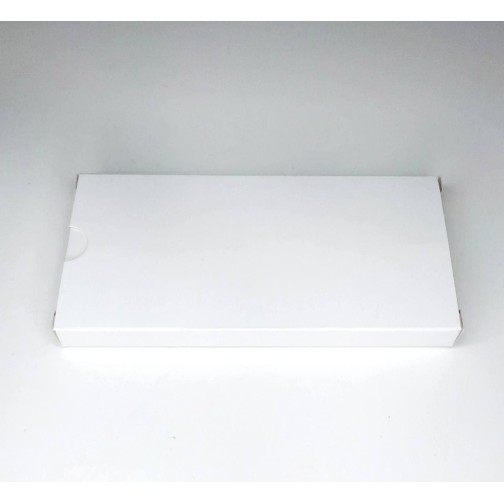 Коробка для шоколаду без вікна біла, 160*80*15