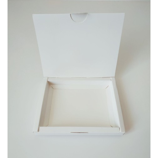 Коробка для цукерок, шоколаду "Біла", 145*110*15