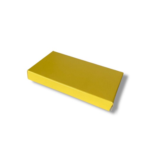 Коробка для шоколаду жовта, 115*65*15