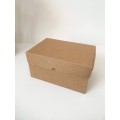 Коробка для 2-х капкейків крафт без вікна, 160*110*85мм