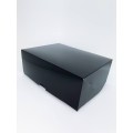 Коробка для 6 капкейків чорна без вікна, 240*180*90мм