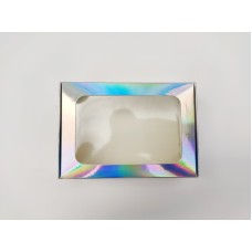 Коробка "Голограма" для макаронс, 140*100*53мм