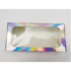 Коробка "Голограма" для макаронс, еклерів, 200*100*50мм