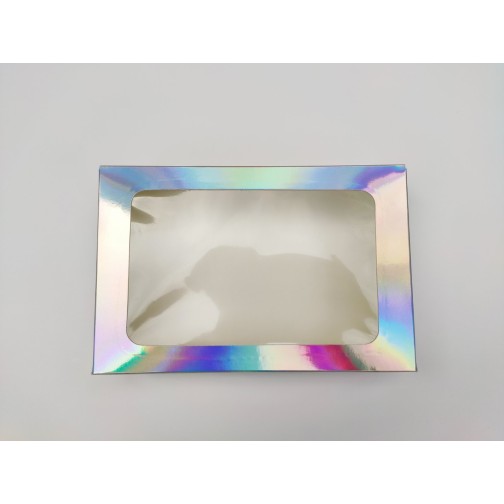 Коробка "Голограма" для еклерів, 225*150*60