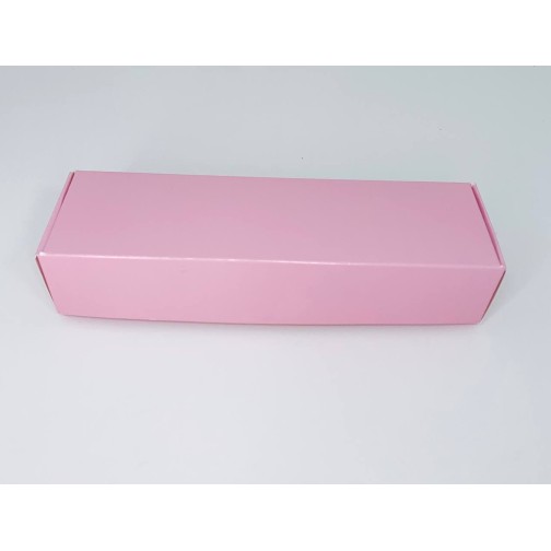 Коробка для макаронс на 7 штук рожева, 190*57*38