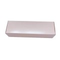 Коробка на 5 макаронс в пудровому кольорі, 140*57*38