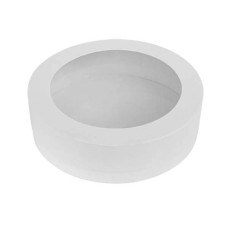 Коробка «тубус» для макаронс з пластиковим віконцем, 210*60мм