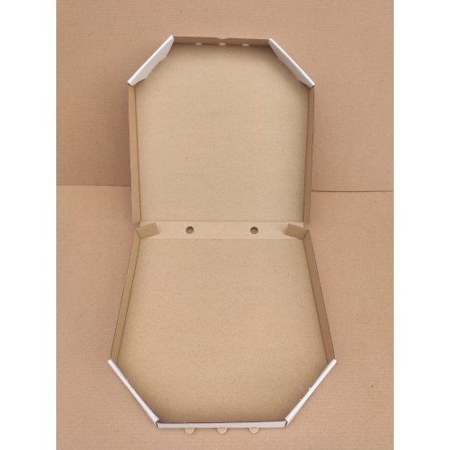 Коробка для піци біло-бура, 300*300*35